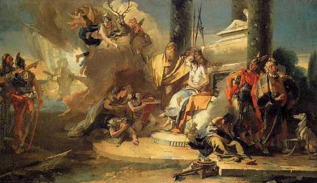 Agamemnon Sacrifices His Daughter