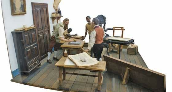 Primera imprenta en Caracas, Venezuela.