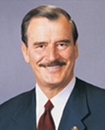 Vicente Fox is elected president.