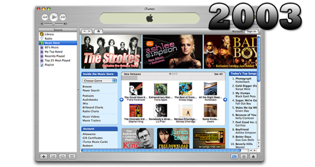 Se inaugura la tienda iTunes Store de Apple