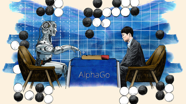 AlphaGo le gana a un jugador profesional de Go.