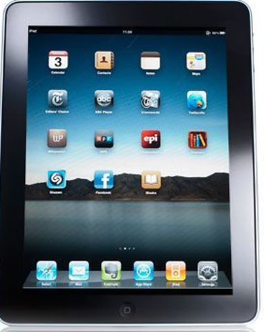 Se crea Apple Ipad el año en el que ingrese a la Universidad