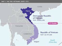 Creation of the 17th parallel between North and South Vietnam