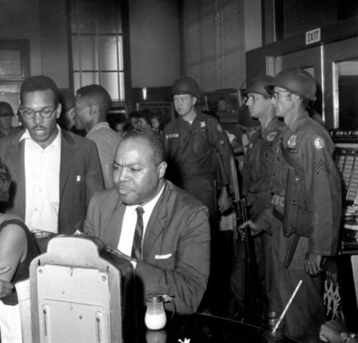 First Integration of Lunch Counters