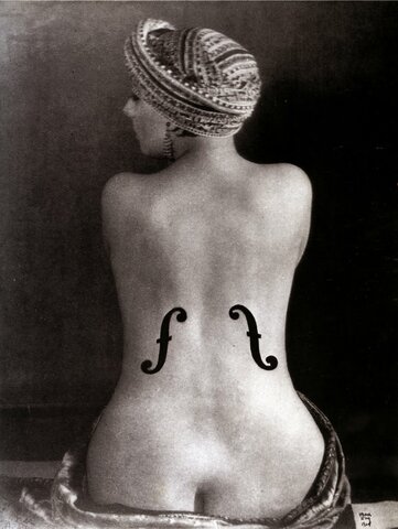 El violin de Ingres, Man Ray (dadaismo)