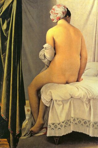 Bañista, Jean Auguste Dominique Ingres (dadaismo)