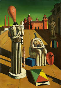 Musasa inquietantes, Chirico (surrealismo)