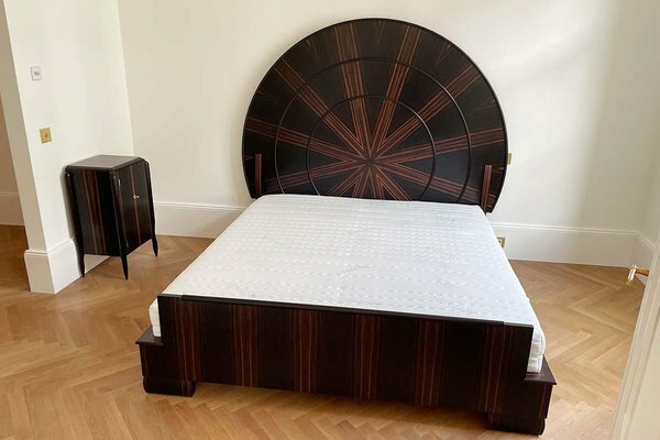 Cama, Ruhlmann (Art Decó/mobiliario)