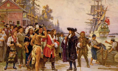 King Charles ll decided to gives us land #10