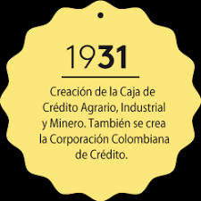 Inicia la economía social,  1931,	Colombia