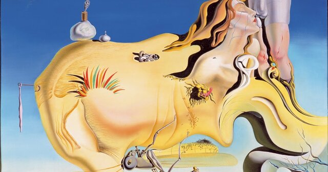El gran masturbador -Salvador Dalí-