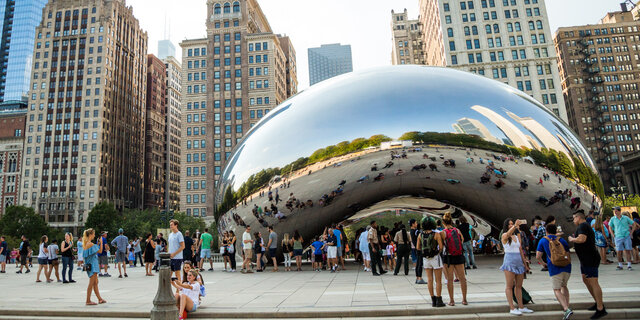 Cloud Gate -The Bean- Anish Kapoor