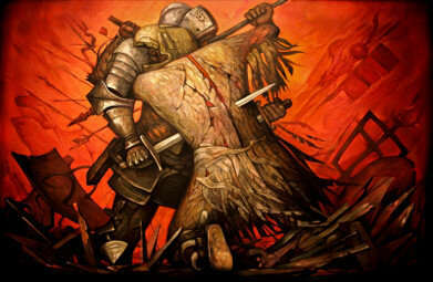 El Abrazo -Gonzáles Camarena-