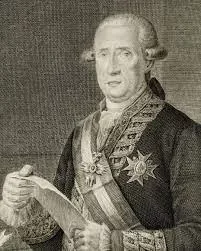 Retrato de Floridablanca grabado por Joaquín Ballester