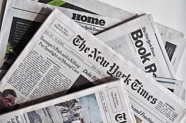 New York Times-en agertzen da asmakizunaren lehen aipamen publikoa