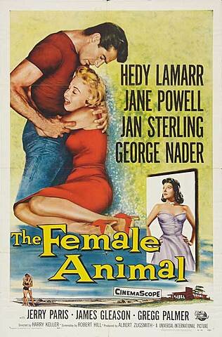 Hedy Lamarr da The Female Animal filmeko protagonista