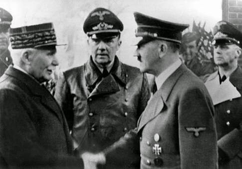 Francia firma la rendición ante el Tercer Reich