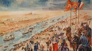 Apertura del canal de Suez