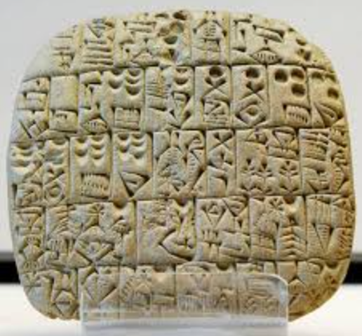 Aparición de la escritura