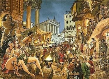 Caida del imperio romano