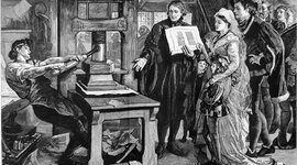 Timeline: Evolución e innovación de la imprenta y del pensamiento en Europa de la Edad Moderna.