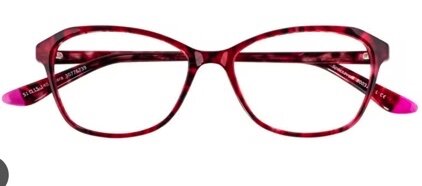 Anteojos de colores vibrantes