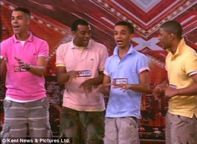 JLS first audition on the Xfactor