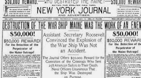 The yellow Press Shaping the American Public Opinion with Respect to Cubs Civil War