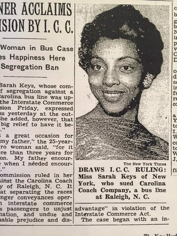 Sarah Keys v. Carolina Coach Company