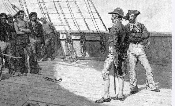 End british practice of capturing american sailors