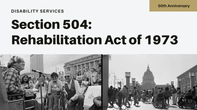 Section 504 of the Rehabilitation Act