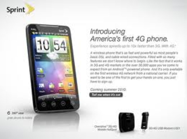 4G mobile access available