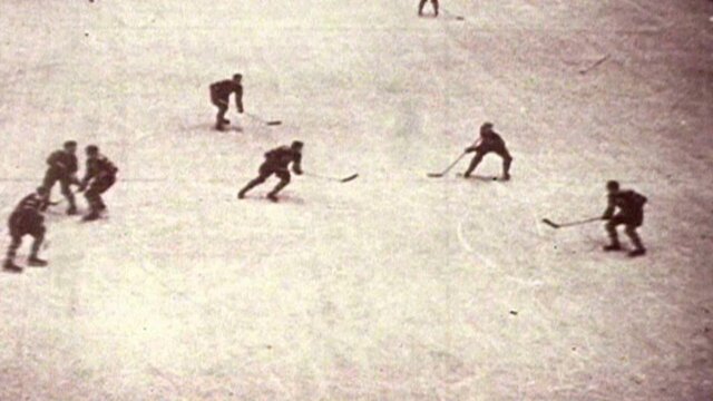 The first NHL game