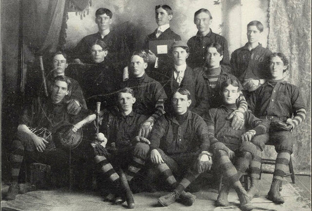 Professional sports began to take root in the United States