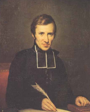 Año 1837. El abate Lamennais