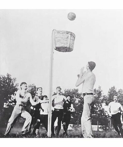 the first basketball game