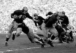 Football began to take off as a professional sport