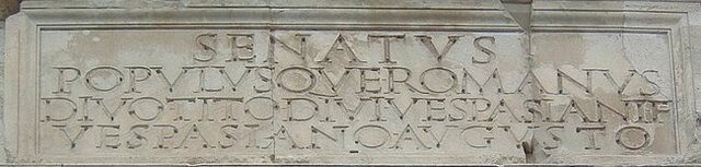 Alfabeto romano.