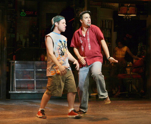 In The Heights (first show on Broadway)