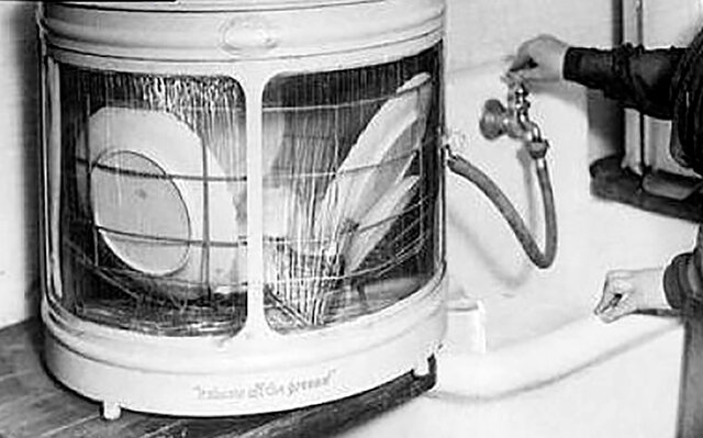 Dishwasher. By Josephine Cochrane.