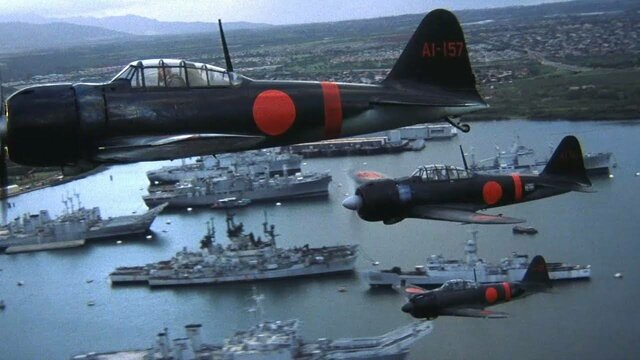 Le Japon attaque Pearl Harbor