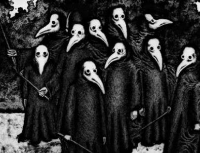 Arribada de la Pesta Negra a Europa