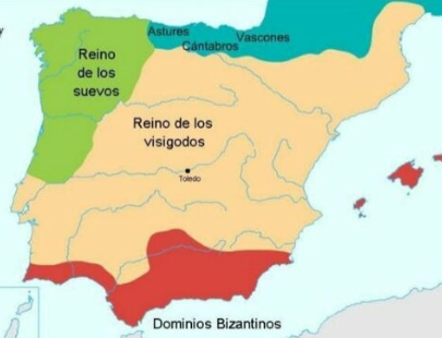 Toledo es converteix en capital del regne visigòtic