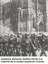 Hitler remilitariza la región de Renania