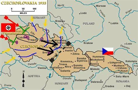 Invasión de la región de los Sudetes