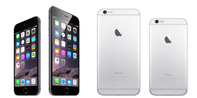 Apple lanza el iPhone 6 y iPhone 6 Plus.