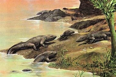 Aparición de los reptiles