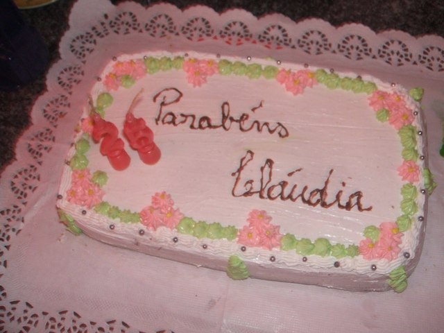 Aniversário da Claudia