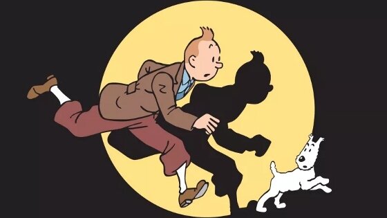 Tintin, Hergé (Gran Depresión/comic)