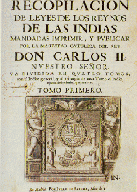 Leyes de las Indias 1680